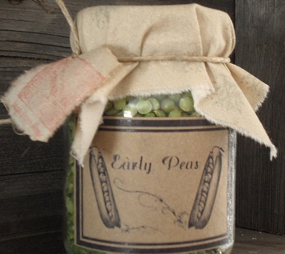 Pantry Jar       Peas