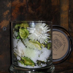 Gardinia Scented Sea Salt Jar Potpourri image 1