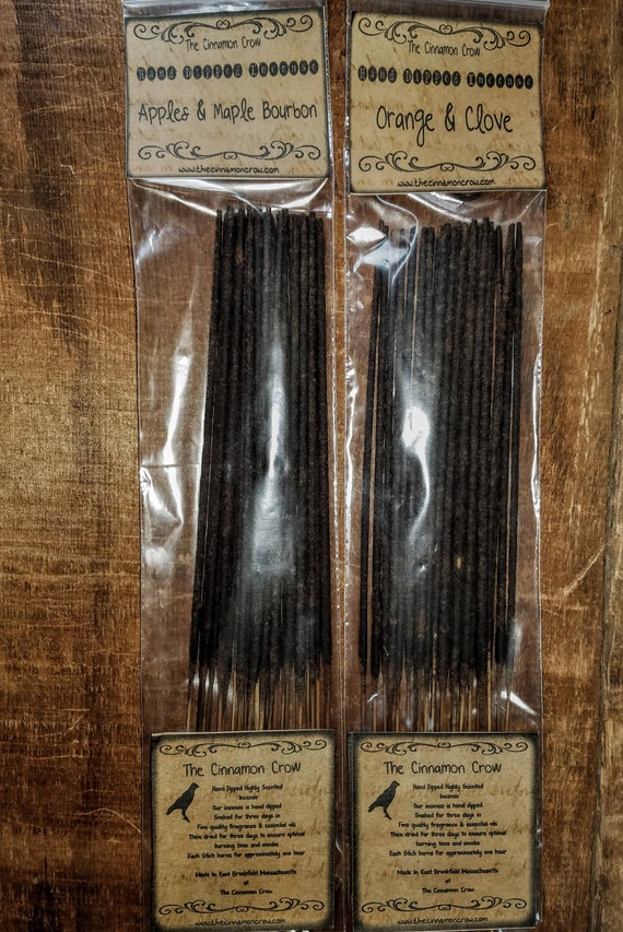 Highly Scented Hand Dipped Incense ~ Made Fresh to order 25 sticks