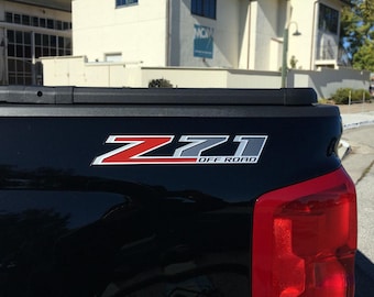 2x 14-17 Z71 Off Road Decals - F stickers Parts Chevy Silverado GMC Sierra 4x4