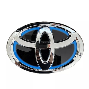 12-17 New Toyota Camry Front Grille Chrome Blue Emblem 2013 2014 2015 2016 2017