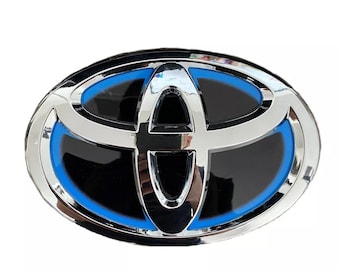 12-17 New Toyota Camry Front Grille Chrome Blue Emblem 2013 2014 2015 2016 2017