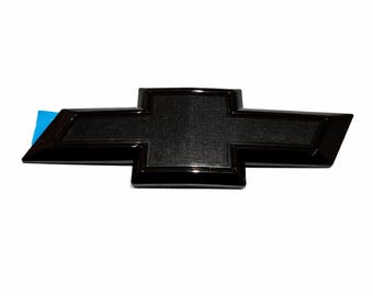 Rear Tailgate Gloss Black Bowtie Emblems Fit 2016-2024 Chevrolet Camaro Custom