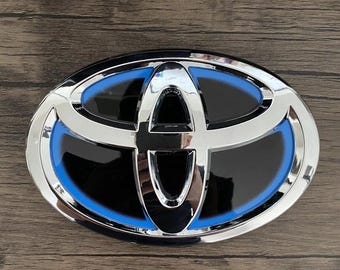 14-17 New Toyota Highlander Front Grille Chrome Blue Emblem 2014 2015 2016 2017