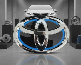 2010 2011 2012 Toyota Prius 75310-47010 Front Emblem Hood Grill Black Chrome