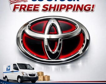 14-17 New Toyota Highlander Front Grille Chrome Silver Emblem 2014 2015 2016 2017