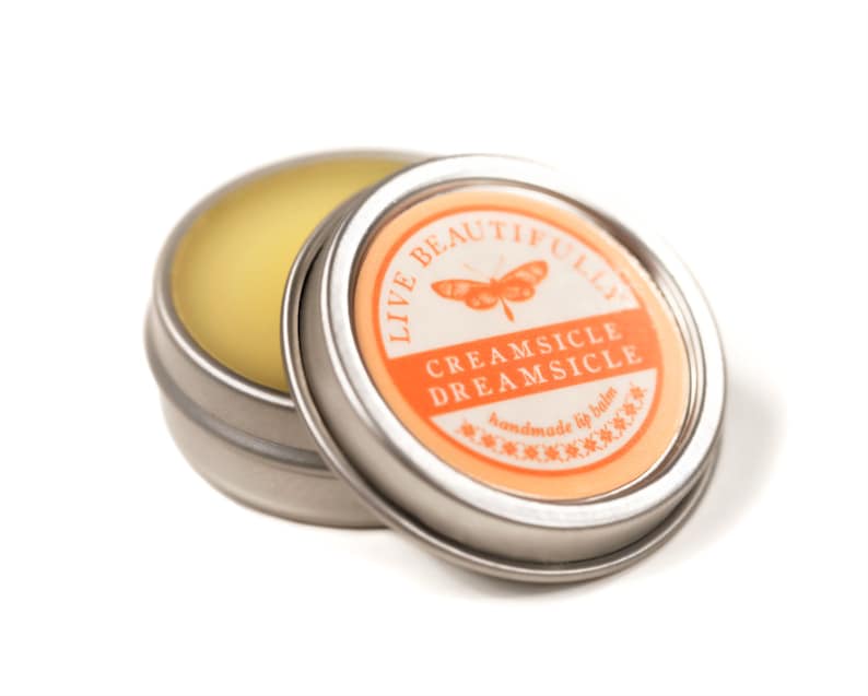 Creamsicle Dreamsicle Lip Balm Sweet Vanilla Orange Cream Etsy