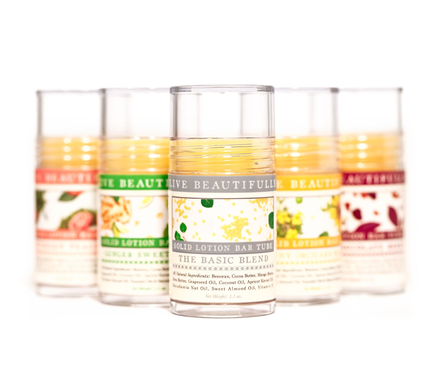 Lotion Bar Variety Pack All Natural Lotion Bar Tubes Etsy