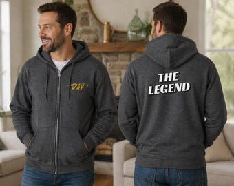 The Legend Dad Hoodie: Funny Father's Day Gift for Him