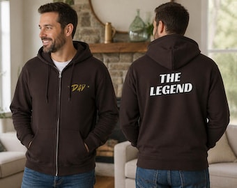 The Legend Dad Hoodie: Funny Father's Day Gift for Him
