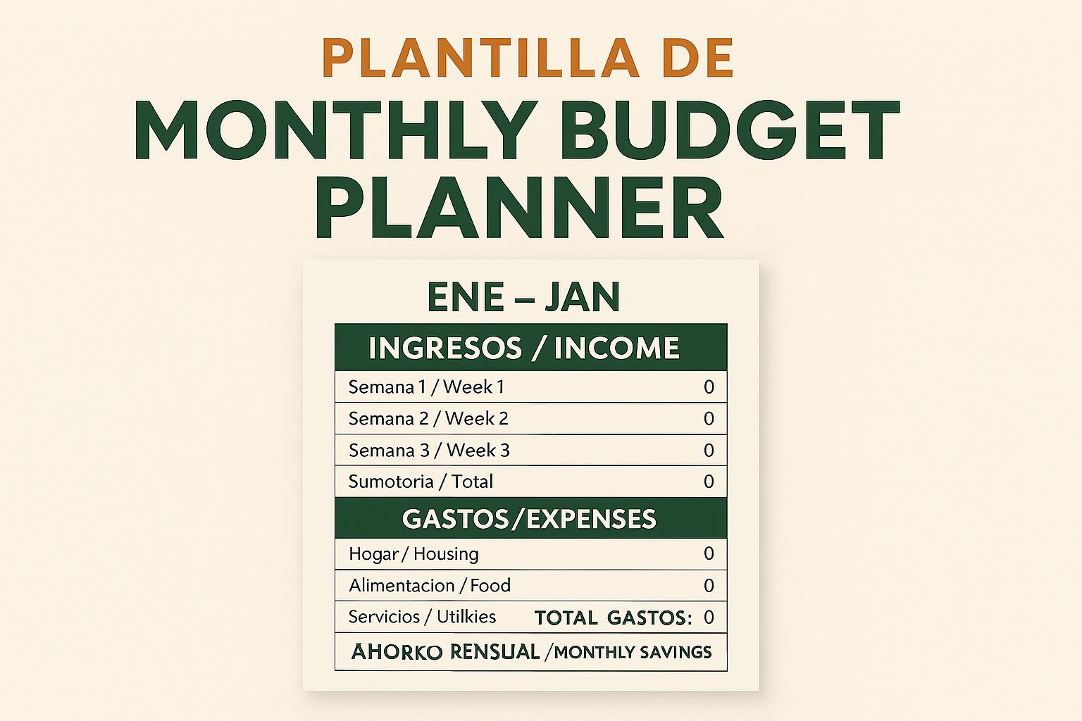 Budget Planner Excel with Visual Charts | Monthly & Annual Finance ...