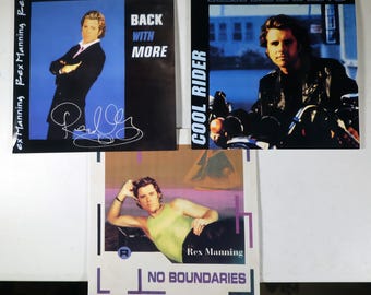 Álbumes de Rex Manning (réplicas de utilería)