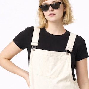 Mila Overalls Sewing Pattern | Relaxed Fit Dungarees PDF | Minimal Utility Jumpsuit image 9