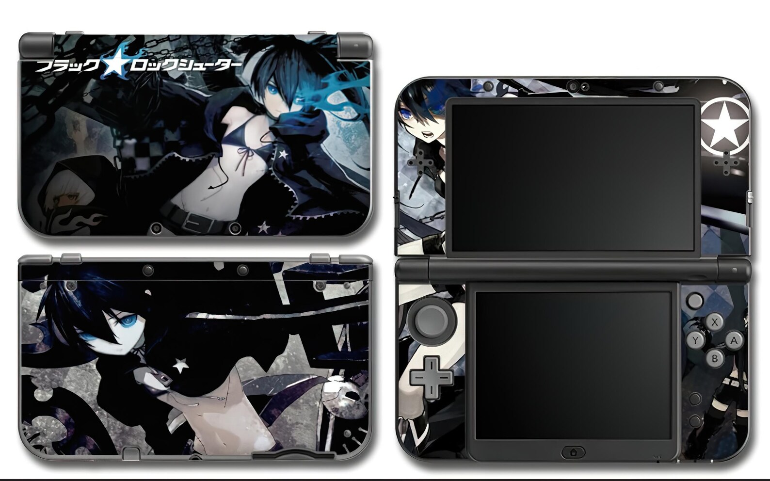 3ds Cover Sticker DIY 3ds Nds Sticker Full Model Series, New 3ds 2ds Nds Ndsi XL Skin ...