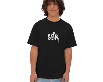 White Graffiti Swim Bike Run Tee | Black Oversized Tee, Triathlon Design