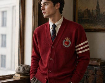 Jersey rojo de Jaafar Jackson / Cárdigan rojo inspirado en Michael 2026