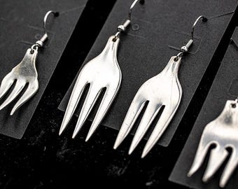CUSTOM FORK EARRING