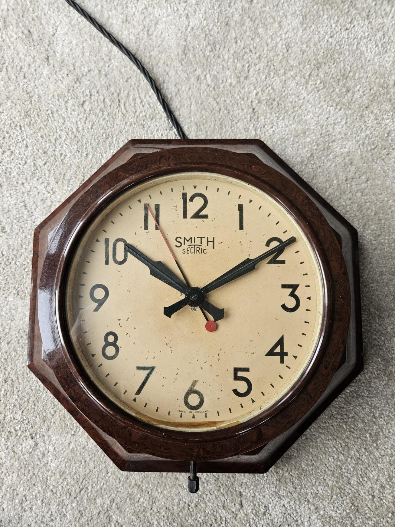 Smiths Sectric Clock - Etsy UK