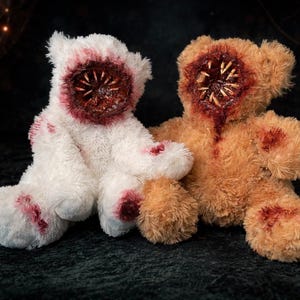 Oso de peluche de terror espeluznante personalizado