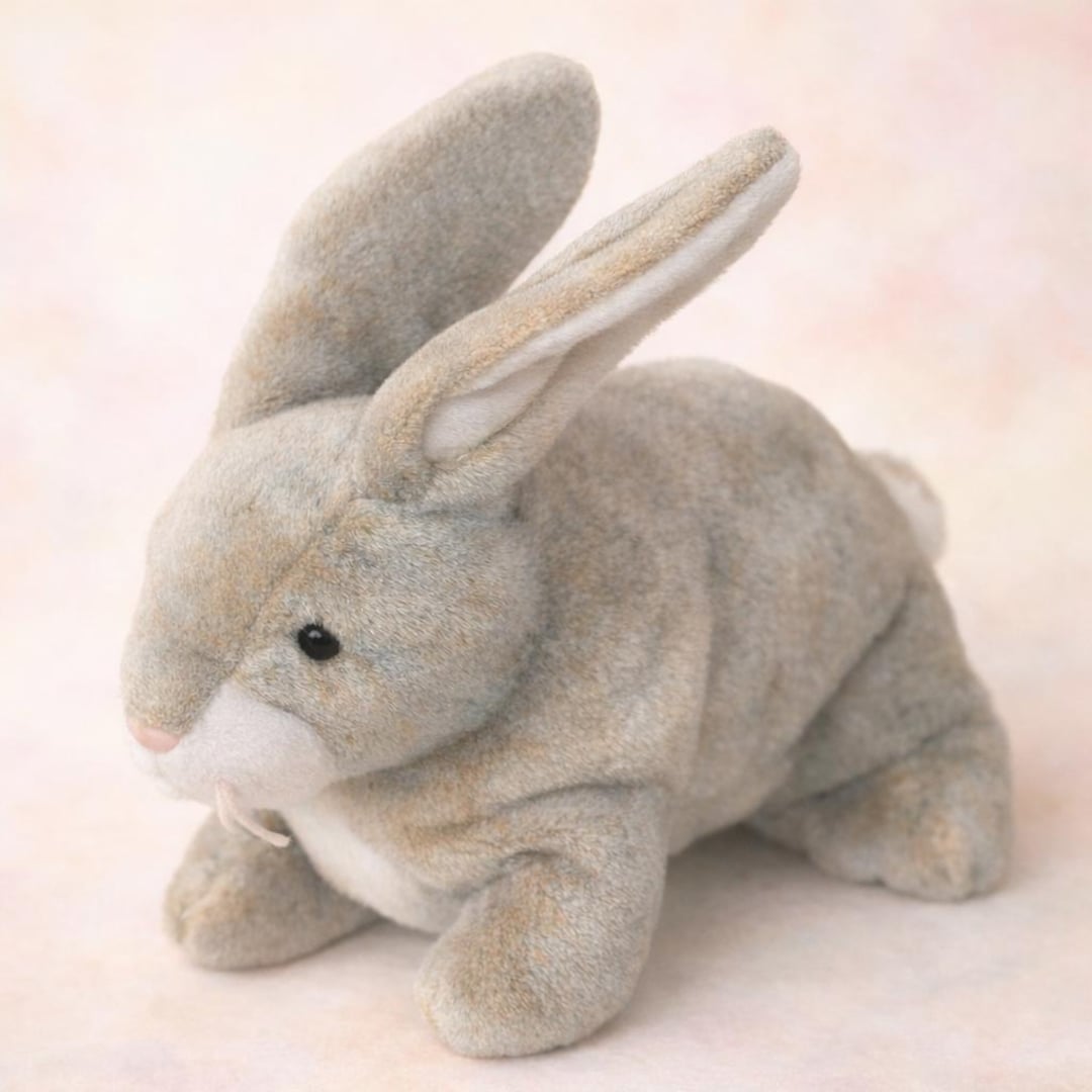 Round Rabbit Plush 6