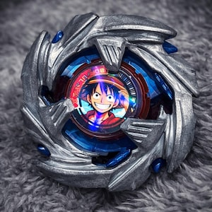 Autocollant holographique personnalisé Beyblade X Bit Chip | Sticker vinyle personnalisé | Fabriqué sur commande