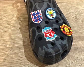 Football Club Inspired Croc Charms