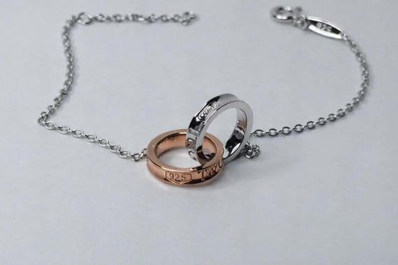 Authentic Tiffany & Co. Interlocking Circles Brac… - image 5