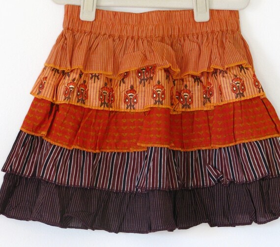 Items similar to SALEBoutique'CINNAMON2' skirt 2T 3T 4T girls 5 6 7 8
