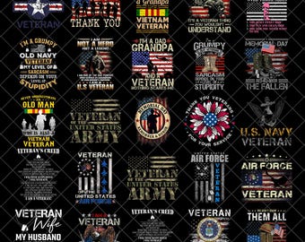 PNG Pacchetto militare veterano USA, PNG veterano, PNG militare, PNG patriottico, bandiera USA, PNG del giorno dell'indipendenza, PNG per sublimazione su maglietta