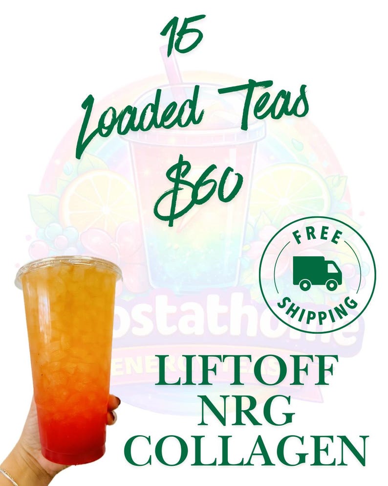 Loaded Tea Energy| Energy Boost| Fruit Flavored - Etsy