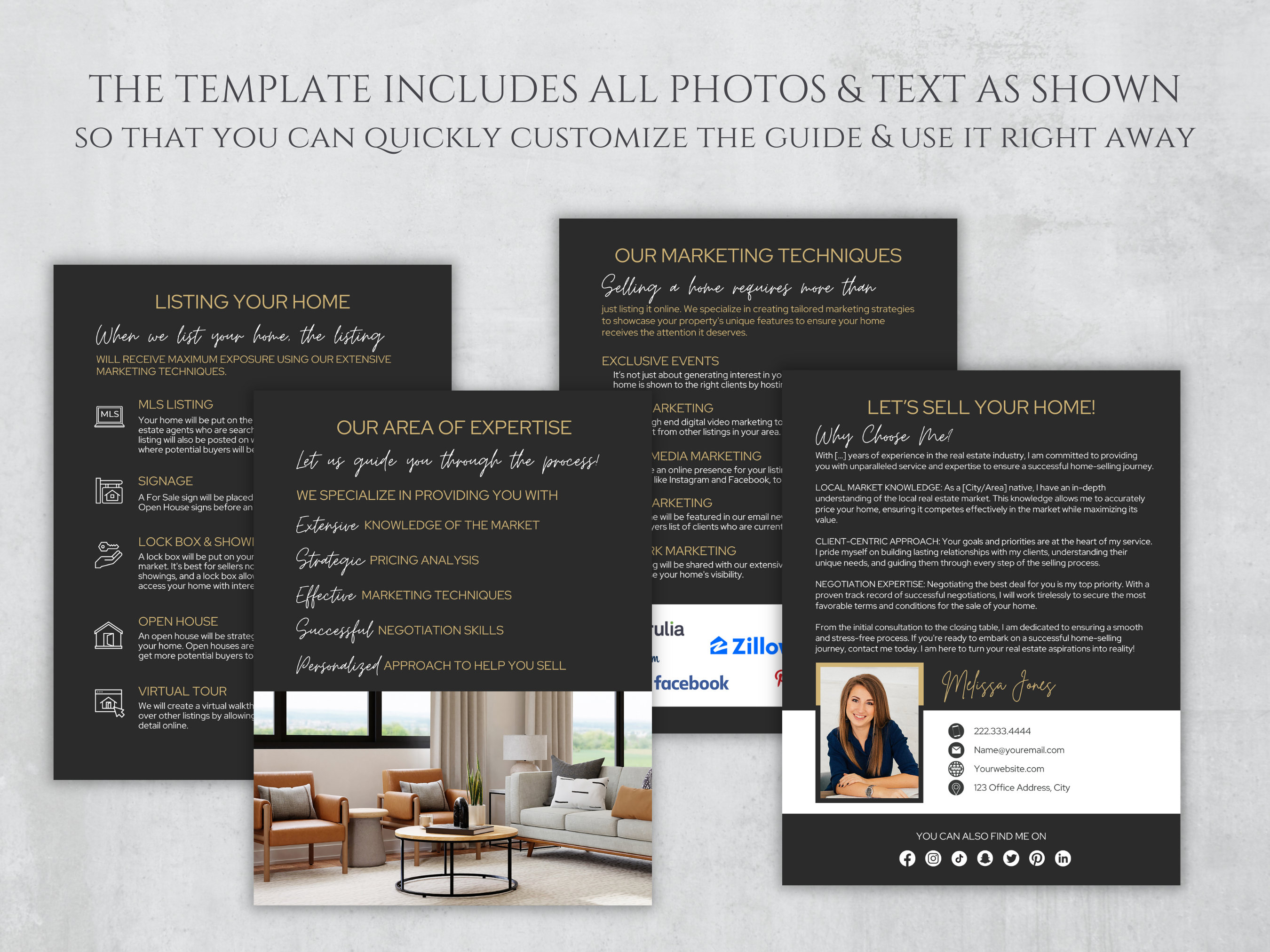 Expired Listing Packet.pdf Expired Listing Packet, Expired Real Estate Listings Template, Realtor ...