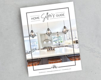 listing presentation kit real estate Seller Presentation Packet, Real Estate Marketing Template Sellers Guide, Pre-Listing Packet, Realtor Home Seller Guide