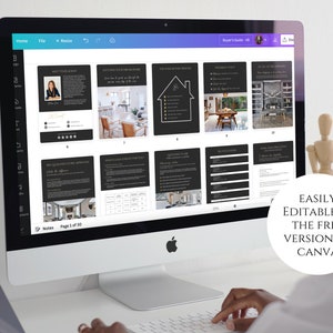 Editable Canva template
