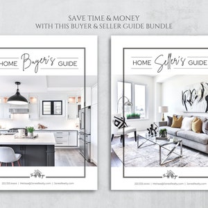Listing Presentation &amp; Buyer Presentation, Real Estate Templates, Buyers Guide and Sellers Guide ...