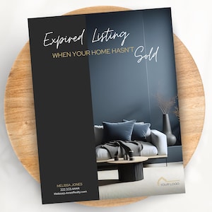 Expired Listing Packet, Expired Real Estate Listings Template, Realtor Expired Listing Guide, Real Estate Expired Listing Presentation