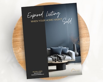 Expired Listing Packet, Expired Real Estate Listings Template, Realtor Expired Listing Guide, Real Estate Expired Listing Presentation