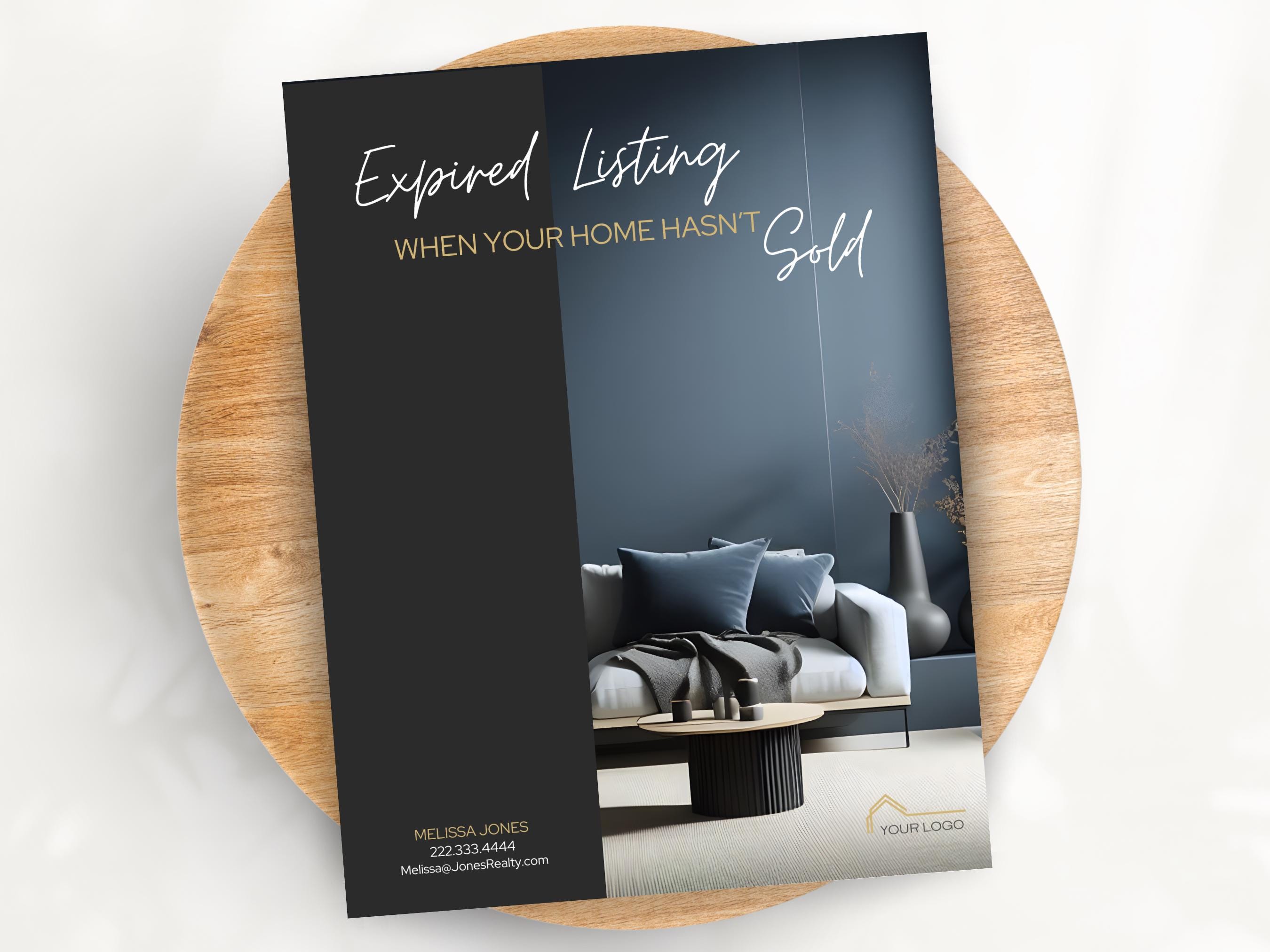 Expired Listing Packet.pdf Expired Listing Packet, Expired Real Estate Listings Template, Realtor ...