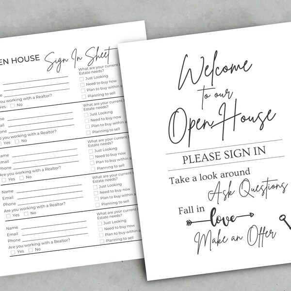 Realtor Welcome To Our Open House Printables Etsy realtor-welcome-to-our-open-house-printables-etsy