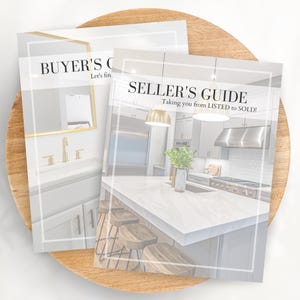 Real Estate Buyer Packet & Seller Packet Bundle, New Client Realtor Packet, Listing Presentation for Real Estate, Buyers Guide Sellers Guide