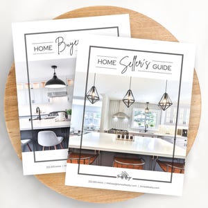 Seller Guide and Buyer Guide, Real Estate Buyer Presentation and Listing Presentation Packet, Home Buyers and Sellers Guides, Realtor Packet