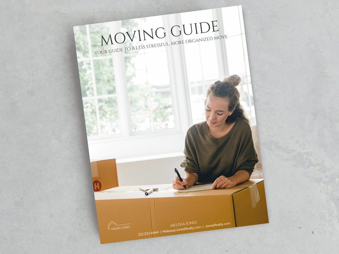 Moving Guide, Real Estate Relocation Guide, Moving Checklist, Real