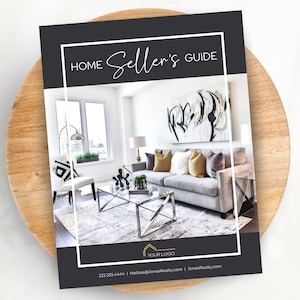Listing Presentation for Real Estate, Sellers Guide, Real Estate Listing Presentation Template, Realtor Listing Presentation, Seller Guide