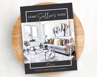 Listing Presentation for Real Estate, Sellers Guide, Real Estate Listing Presentation Template, Realtor Listing Presentation, Seller Guide