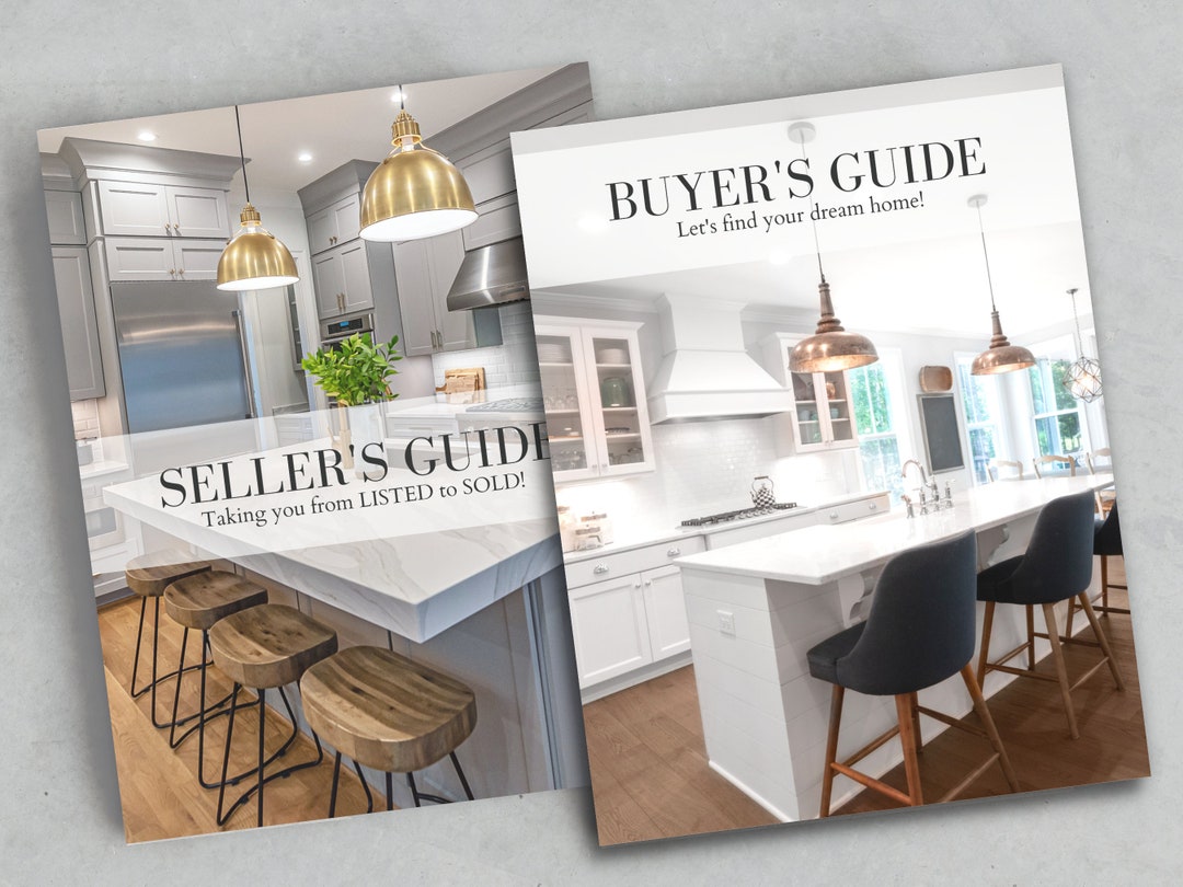 Seller Guide and Buyer Guide Bundle, Listing Presentation for Real ...