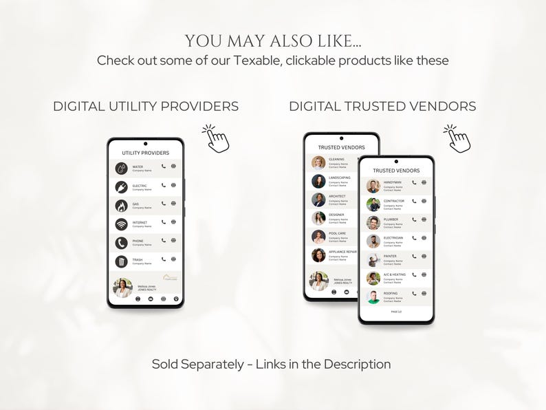 Utility Sheet, Real Estate Utilities List, Editable Utility List ...