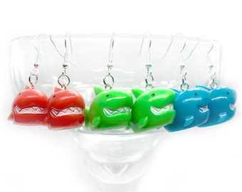 Happy Little Shark Earrings