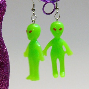 Alien Earrings