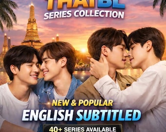 Nueva colección de series BL tailandesas 2025-2026 +40 series con subtítulos en inglés (descarga digital)