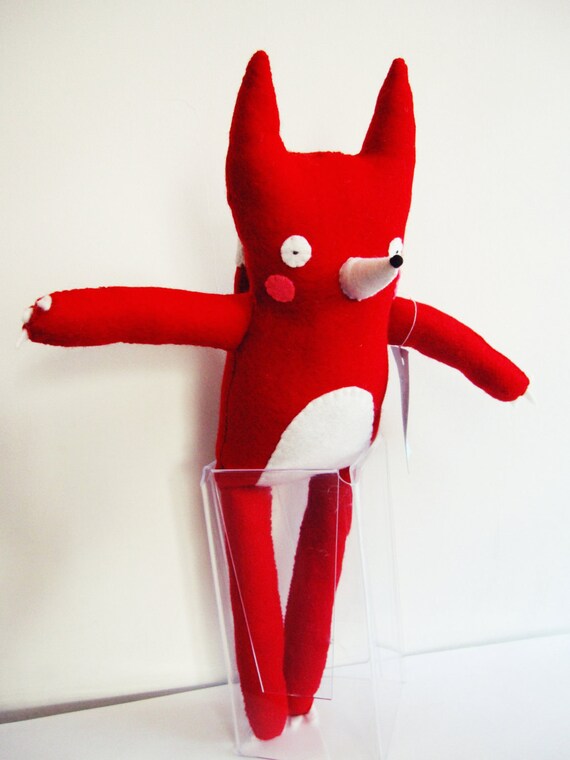 Items similar to Large RED Foxy Friend on Etsy