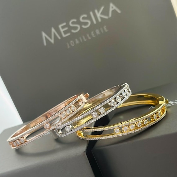 Luxurious Stackable Bangles - image 1